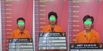 2 Bulan Buron, Polsek Medan Area Tangkap 3 Maling AC