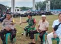 Kapolsek Sosa Bersama Personil Laksanakan Pengamanan Open Turnamen Cup I Pasar Ujung Batu 
