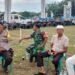 Kapolsek Sosa Bersama Personil Laksanakan Pengamanan Open Turnamen Cup I Pasar Ujung Batu 
