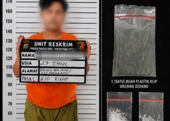 Polsek Pancur Batu Amankan Pemilik Sabu