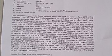 Oknum Polisi Polsek Linggabayu Diduga Terseret Kasus Penganiayaan Anak