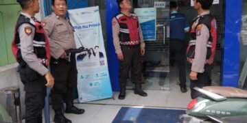 Sat Samapta Polres Langkat Laksanakan Patroli Blue Light