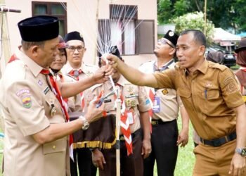 Buka Jambore Cabang Langkat 2026, Bupati Tegaskan Pramuka Pemersatu Bangsa