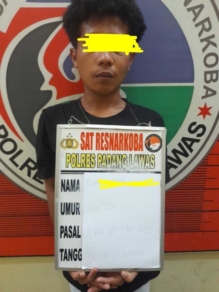 Pria Pengedar Sabu Diamankan Satresnarkoba Polres Palas