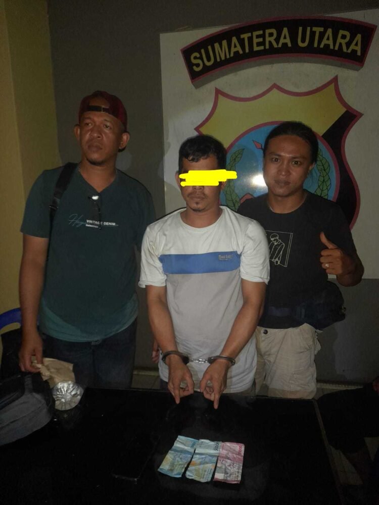 Seorang Penyalahgunaan Narkoba Ditangkap Polsek Sosa Polres Palas