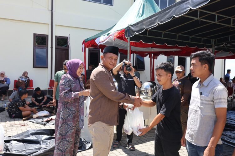 Idul adha 1447 H, Polres Tapsel Sembelih 15 Ekor Lembu