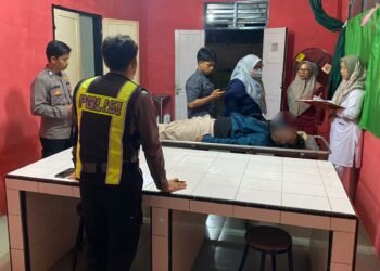 Laka Tunggal di Jl.S.M.Raja Sidimpuan, Pegendara Motor Tewas