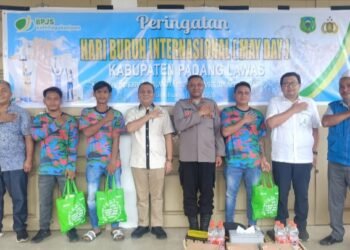 Hadiri Peringatan Hari Buruh, Pj Sekda Tekankan Kolaborasi Sejahterakan Pekerja