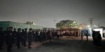 Brimob Polda Sumut Perkuat Patroli Skala Besar di Belawan, Situasi Kamtibmas Kondusif