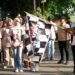 Pemkab Langkat Hadirkan May Day Harmonis, Para Buruh Meriahkan Gerak Jalan di Langkat