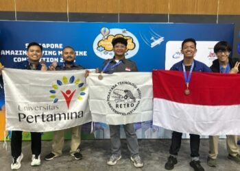 Kembangkan Drone Otonom SkyFast, Mahasiswa UPER Raih Penghargaan Bergengsi