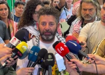 Usai Dibebaskan, Saif Abukeshek Serukan Solidaritas Global untuk Palestina Terus Dilanjutkan