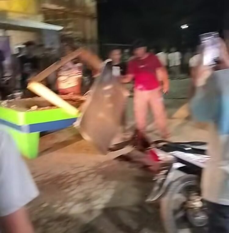Warga Hancurkan Mesin Judi Tembak Ikan di Wilkum Polsek Mardingding