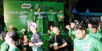 Rico Waas Lepas Ribuan Pelari, Medan Siap Jadi Tuan Rumah Event Lari Skala Besar