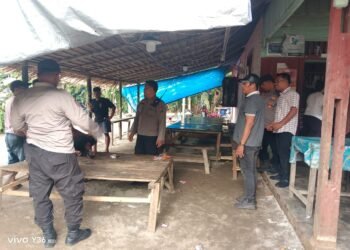 Polsek Kutalimbaru Cek Lokasi Dugaan Judi Dadu Putar di Desa Suka Dame, Hasil Nihil