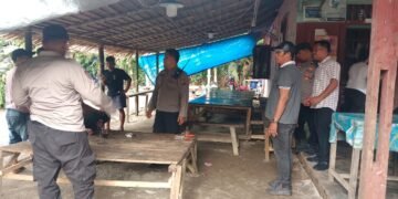Polsek Kutalimbaru Cek Lokasi Dugaan Judi Dadu Putar di Desa Suka Dame, Hasil Nihil