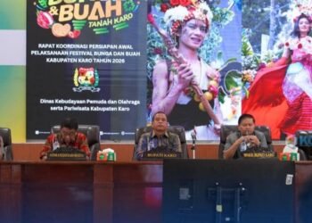 Rakor Persiapan Festival Bunga dan Buah, Bupati Karo: Sinergi Wujudkan Festival Berkelas
