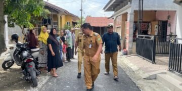 Penantian Warga Marelan Terjawab, Jalan Gang Rahayu Baru Kini Mulus