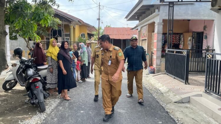 Penantian Warga Marelan Terjawab, Jalan Gang Rahayu Baru Kini Mulus