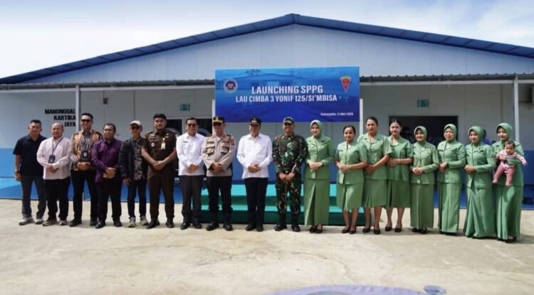 Bupati Karo Hadiri Launching SPPG Yonif 125/Si’mbisa, Perkuat Sinergi Cegah Stunting