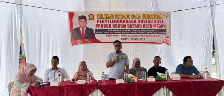 Fauzi Dorong Warga Jalan Air Bersih Bentuk Bank Sampah