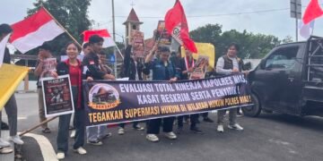 Demo di Mapolda Sumut, Warga Minta Kapolres Nias Dicopot