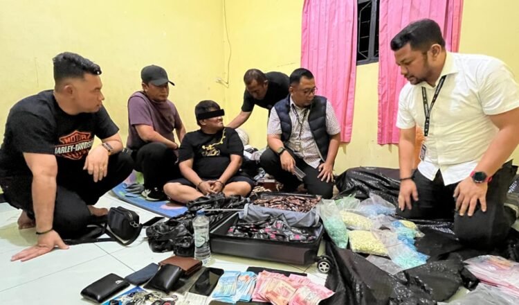 Polrestabes Medan Tangkap Bandar Narkoba Kelas ‘Kakap’