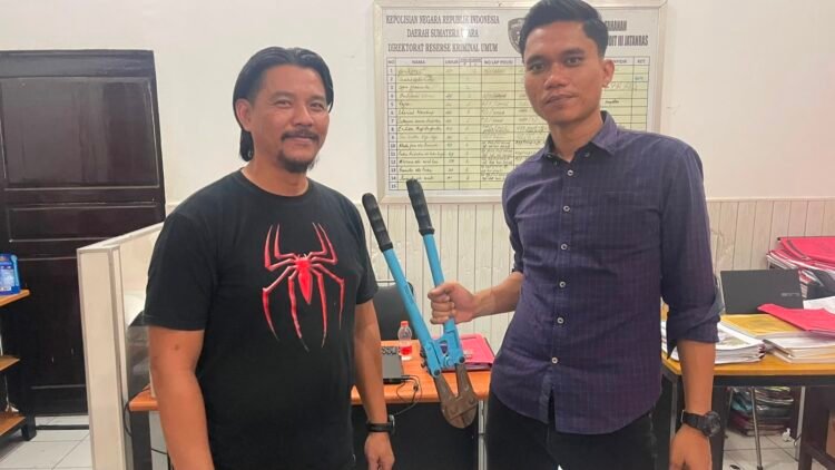 Sindikat Curanmor Ditangkap URC MIT Jatanras Polda Sumut Gunakan Gunting Pemotong Gembok
