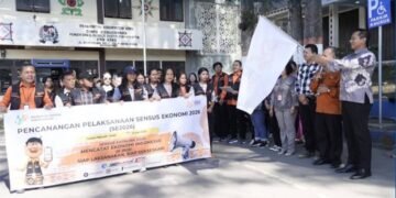 Pemkab Karo Buka Pencanangan dan Apel Siaga Pelaksanaan Sensus Ekonomi di Berastagi