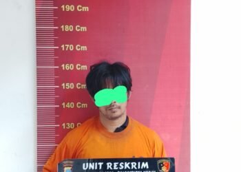 Polsek Medan Area Tangkap Pencuri HP di Grosir Fuad Amaliun, Aksi Tersangka Terekam CCTV