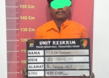 Polsek Medan Area Tangkap Pembegal Wanita Bermotor, Dihadang Menggunakan Besi Tajam