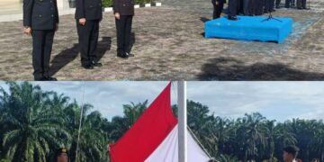 Kapolres Padang Lawas Pimpin Upacara Hari Lahir Pancasila 2026