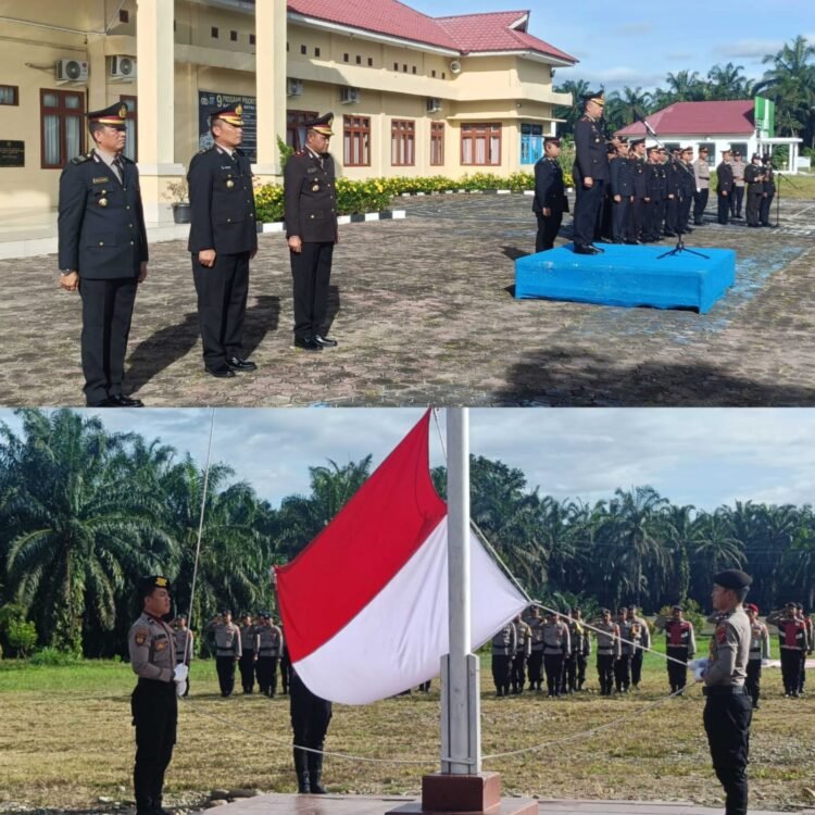 Kapolres Padang Lawas Pimpin Upacara Hari Lahir Pancasila 2026
