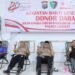 Kapolres Langkat Pimpin Donor Darah Hari Bhayangkara ke-80