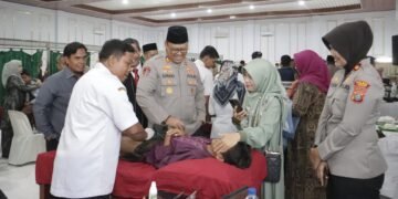 Kapolres Langkat Pimpin Khitanan Massal 152 Anak