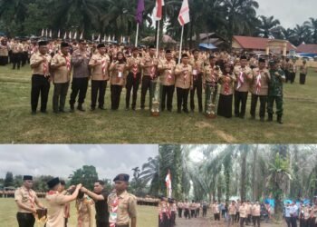 Perimtaq Ke-16 Tingkat Kwartir Cabang Gerakan Pramuka Padang Lawas Tahun 2026 Resmi Ditutup Bupati