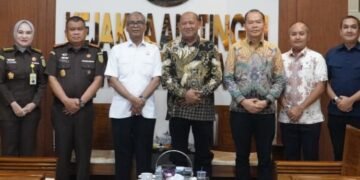 Syah Afandin Perkuat Sinergi dengan Kajati Sumut Wujudkan Pemerintahan Bersih