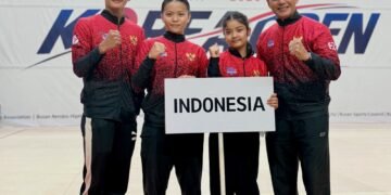 Jadi Kuda Hitam, Tim Aerobik Indonesia Tembus Empat Besar di Ajang 11th Aerobic Korea Open 2026