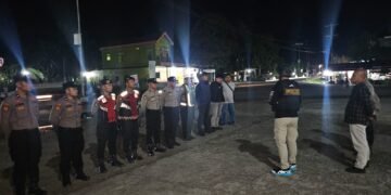 Menyisir Malam di Sibuhuan, Sat Reskrim dan Blue Light Polres Padang Lawas Meredam Potensi Konflik di Jalanan dan Warung Tuak