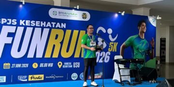 BPJS Kesehatan dan USU Gelar Fun Run, Dorong Peserta Prolanis Terapkan Hidup Sehat