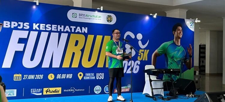 BPJS Kesehatan dan USU Gelar Fun Run, Dorong Peserta Prolanis Terapkan Hidup Sehat