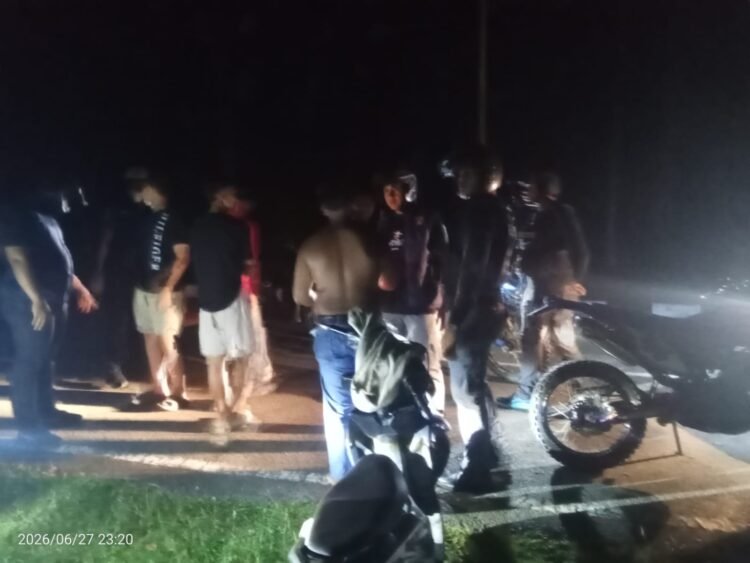 Jaga Kondusifitas, Sat Reskrim Polres Padang Lawas Gelar Patroli Kring Serse Antisipasi 3C dan Balap Liar