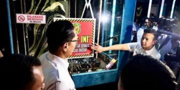 Langgar Aturan Pajak dan Diduga Tempat Edarkan Narkoba, Pemko Medan Segel Phantom KTV!