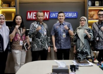 Kepala Bapenda Kota Medan Terima Kunjungan Pimpinan Bank Sumut Cabang Utama