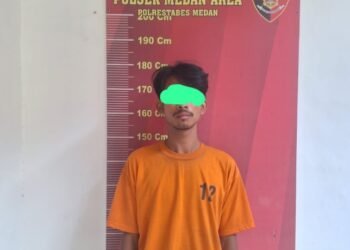 Ini Tampang  Terduga Maling Pintu Rumah Kosong 