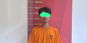 Ini Tampang  Terduga Maling Pintu Rumah Kosong 