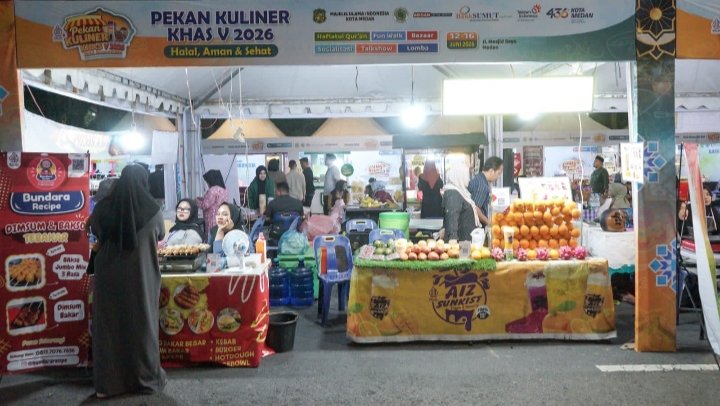 Buka Pekan KHAS V 2026, Rico Waas: Ini Bukan Bazar Biasa, Harus Tonjolkan Ikon Khas Kuliner Medan