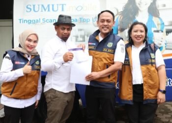 Jemput Bola ke Masyarakat, Bapenda Medan Sukses Optimalkan Pembayaran PBB di Medan Amplas