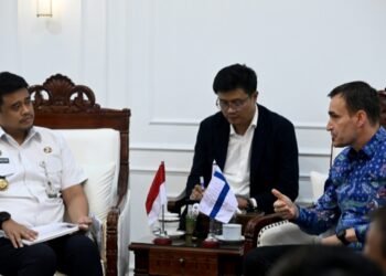 Gubernur Bobby Nasution Jajaki Kerja Sama PSEL dengan Finlandia