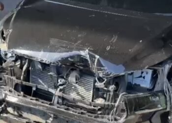 Brutal! Personel Polres Tapsel Tabrak Mobil Warga Karena Curiga Istri Selingkuh